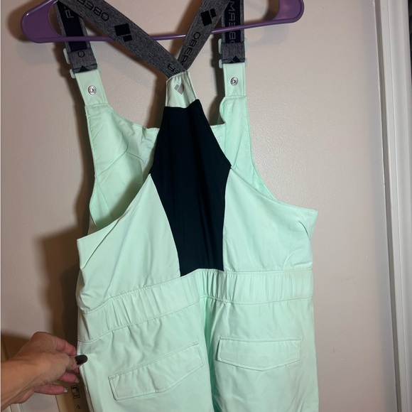 Obermeyer Winter Mint Girls Ski Bib Pants - Picture 4 of 15